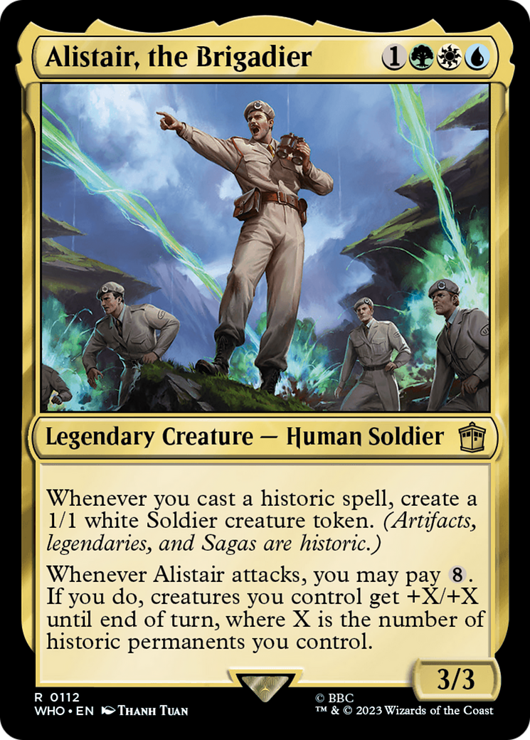Alistair, the Brigadier [Doctor Who] | Tabernacle Games
