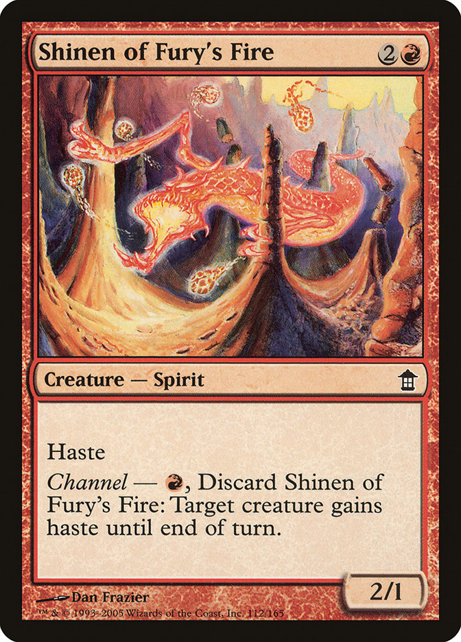 Shinen of Fury's Fire [Saviors of Kamigawa] | Tabernacle Games