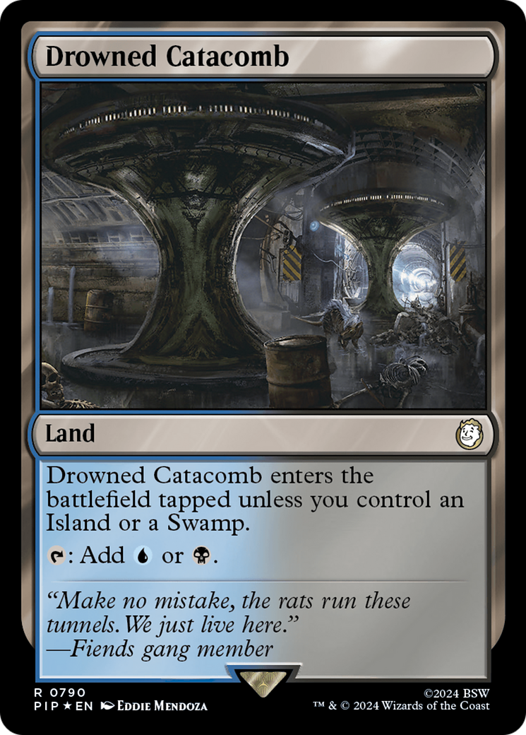 Drowned Catacomb (Surge Foil) [Fallout] | Tabernacle Games