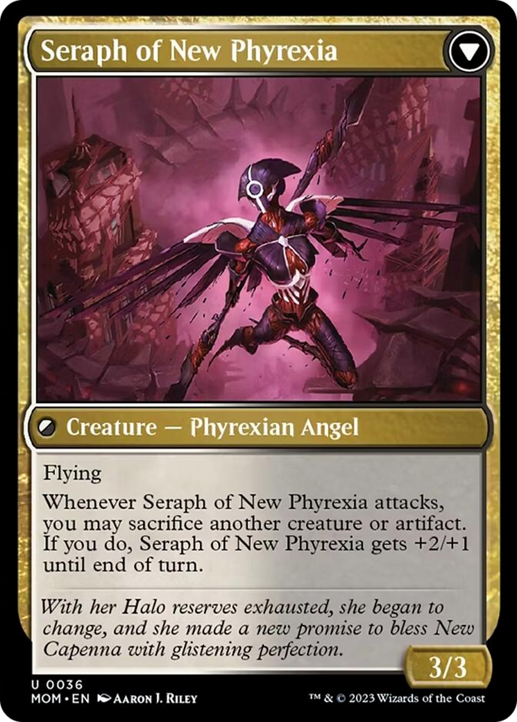 Seraph of New Capenna // Seraph of New Phyrexia [March of the Machine] | Tabernacle Games