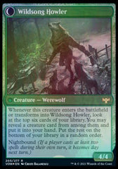 Howlpack Piper // Wildsong Howler [Innistrad: Crimson Vow Prerelease Promos] | Tabernacle Games