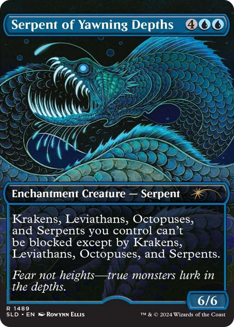 Serpent of Yawning Depths [Secret Lair Drop Series] | Tabernacle Games