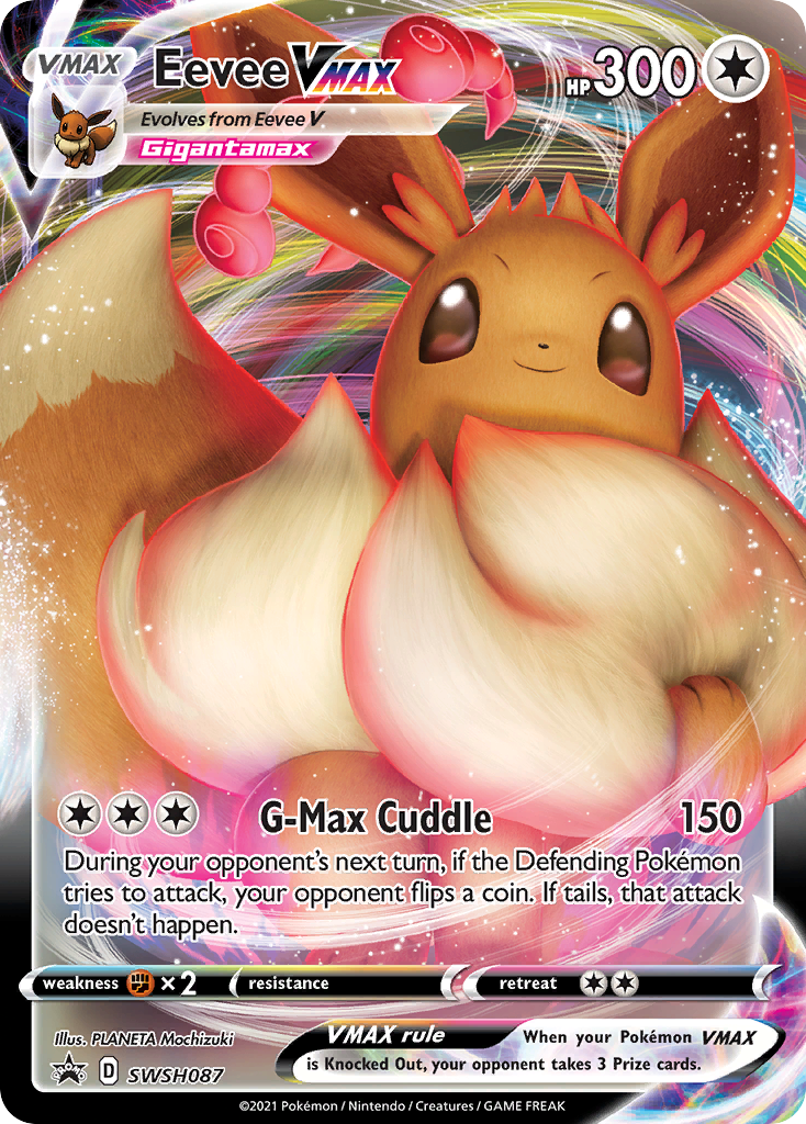 Eevee VMAX (SWSH087) [Sword & Shield: Black Star Promos] | Tabernacle Games
