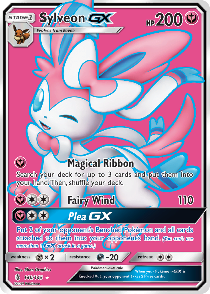 Sylveon GX (140/145) [Sun & Moon: Guardians Rising] | Tabernacle Games