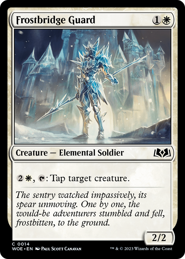 Frostbridge Guard [Wilds of Eldraine] | Tabernacle Games