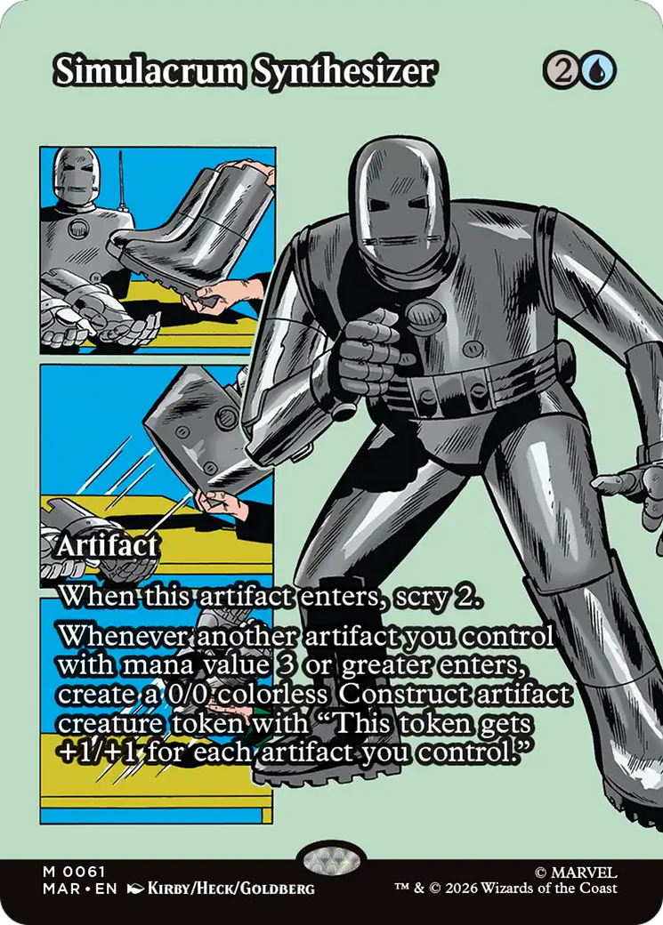 Simulacrum Synthesizer (Borderless) [Marvel Universe: Eternal-Legal] | Tabernacle Games