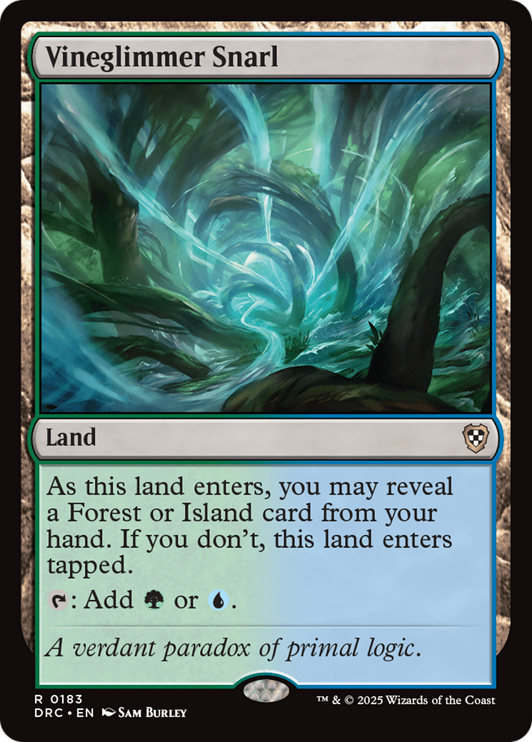 Vineglimmer Snarl [Aetherdrift Commander] | Tabernacle Games
