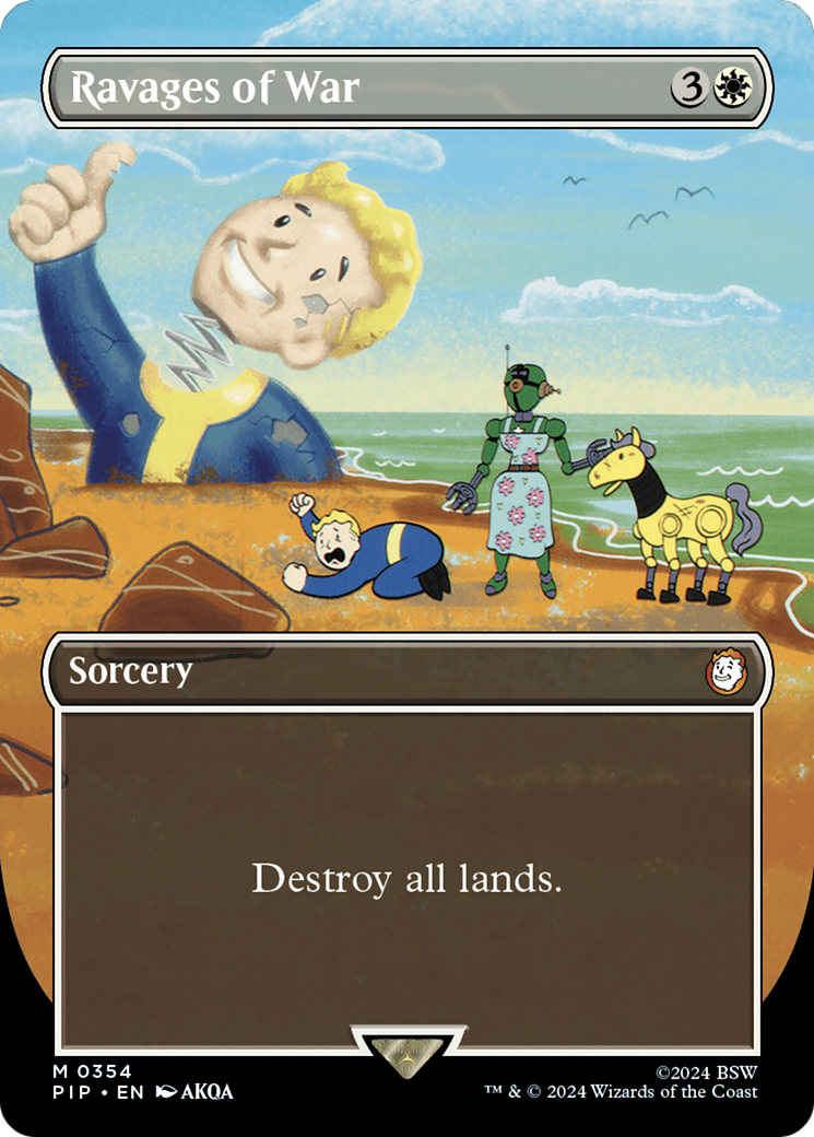 Ravages of War (Borderless) [Fallout] | Tabernacle Games