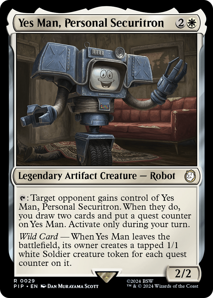 Yes Man, Personal Securitron [Fallout] | Tabernacle Games