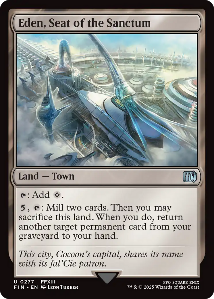 Eden, Seat of the Sanctum [FINAL FANTASY] | Tabernacle Games