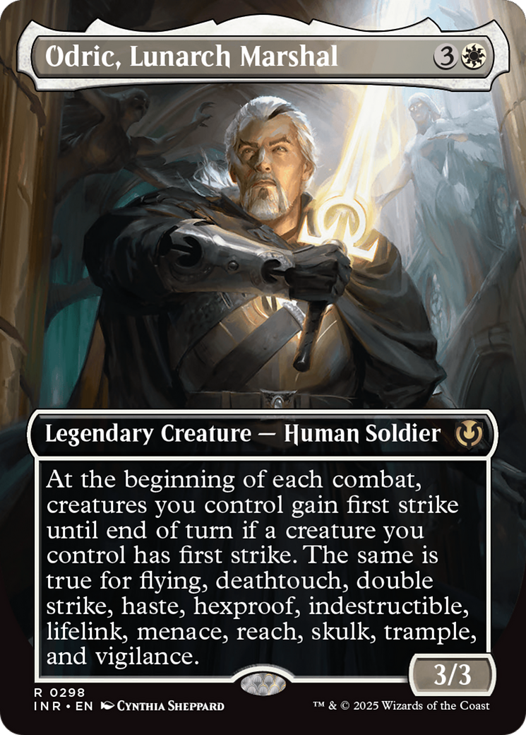 Odric, Lunarch Marshal (Borderless) [Innistrad Remastered] | Tabernacle Games