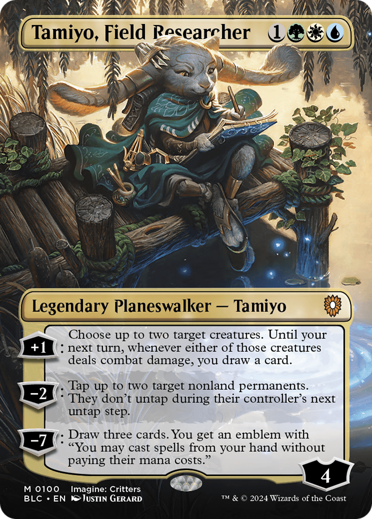 Tamiyo, Field Researcher (Borderless) [Bloomburrow Commander] | Tabernacle Games