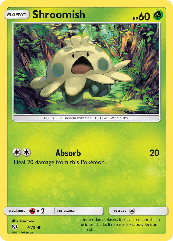 Shroomish (4/73) [Sun & Moon: Shining Legends] | Tabernacle Games