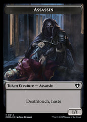 Eldrazi Scion // Assassin Double-Sided Token [Commander Masters Tokens] | Tabernacle Games