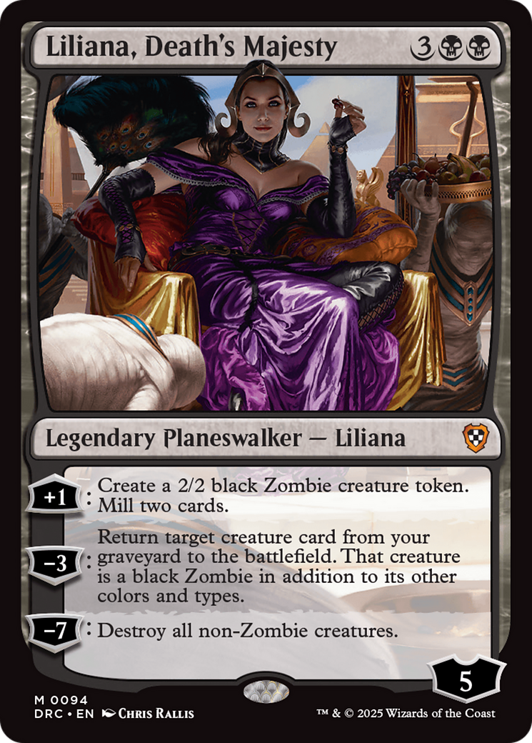 Liliana, Death's Majesty [Aetherdrift Commander] | Tabernacle Games