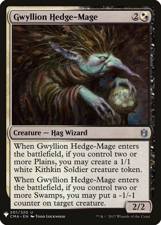 Gwyllion Hedge-Mage [Mystery Booster] | Tabernacle Games