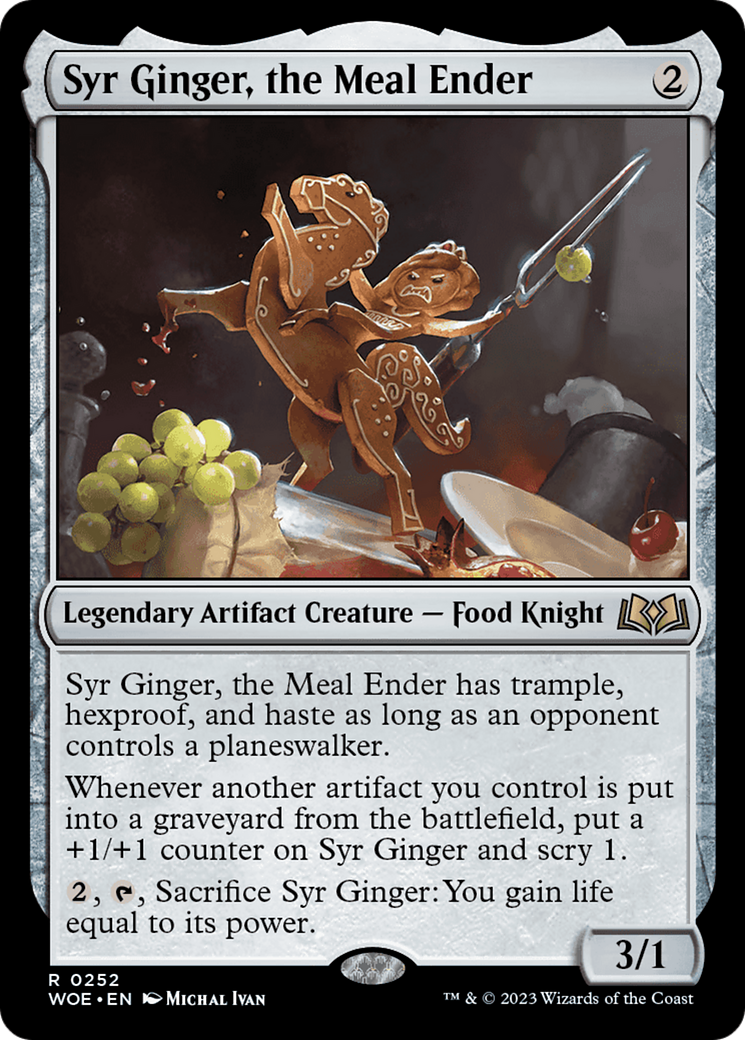 Syr Ginger, the Meal Ender [Wilds of Eldraine] | Tabernacle Games