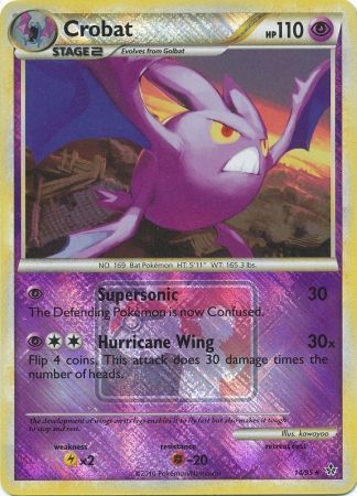 Crobat (14/95) (League Promo) [HeartGold & SoulSilver: Unleashed] | Tabernacle Games