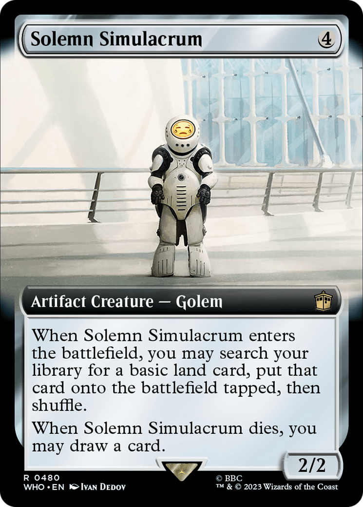 Solemn Simulacrum (Extended Art) [Doctor Who] | Tabernacle Games
