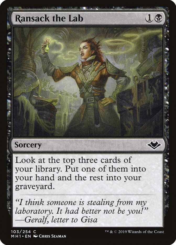 Ransack the Lab [Modern Horizons] | Tabernacle Games