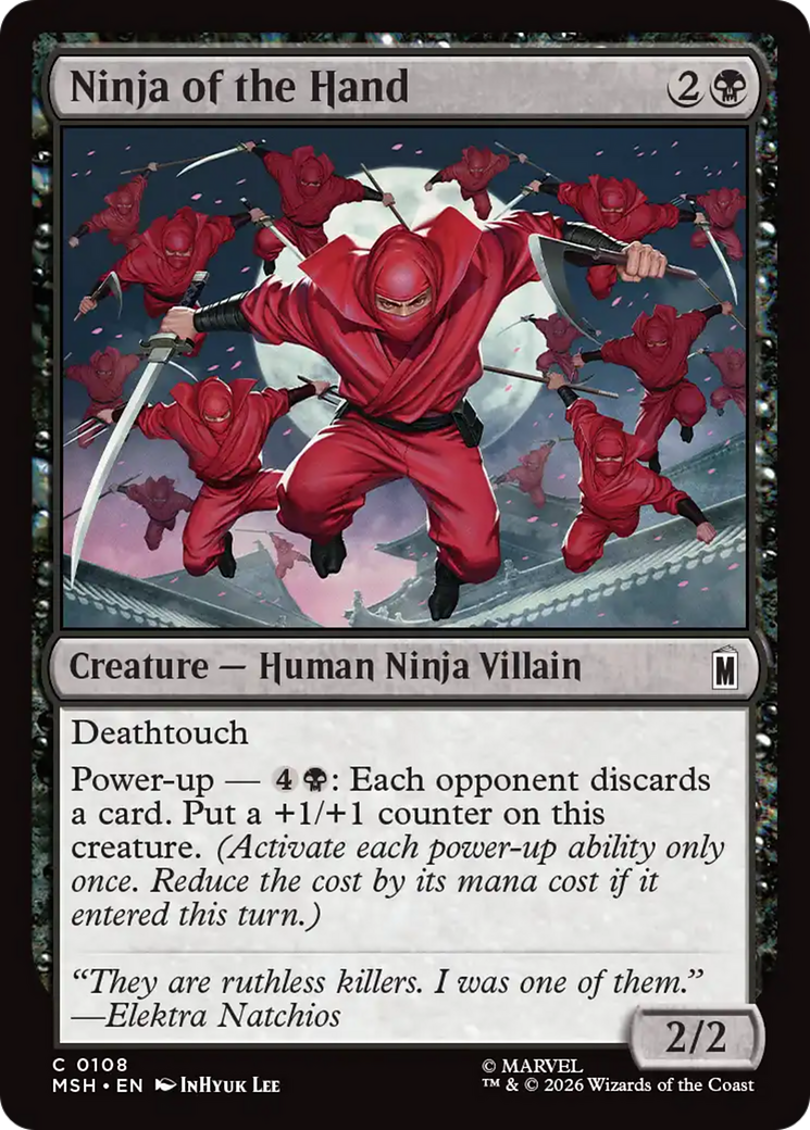 Ninja of the Hand [Marvel Super Heroes] | Tabernacle Games