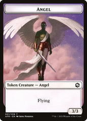 Angel // Dog Illusion Double-Sided Token [Dungeons & Dragons: Adventures in the Forgotten Realms Tokens] | Tabernacle Games