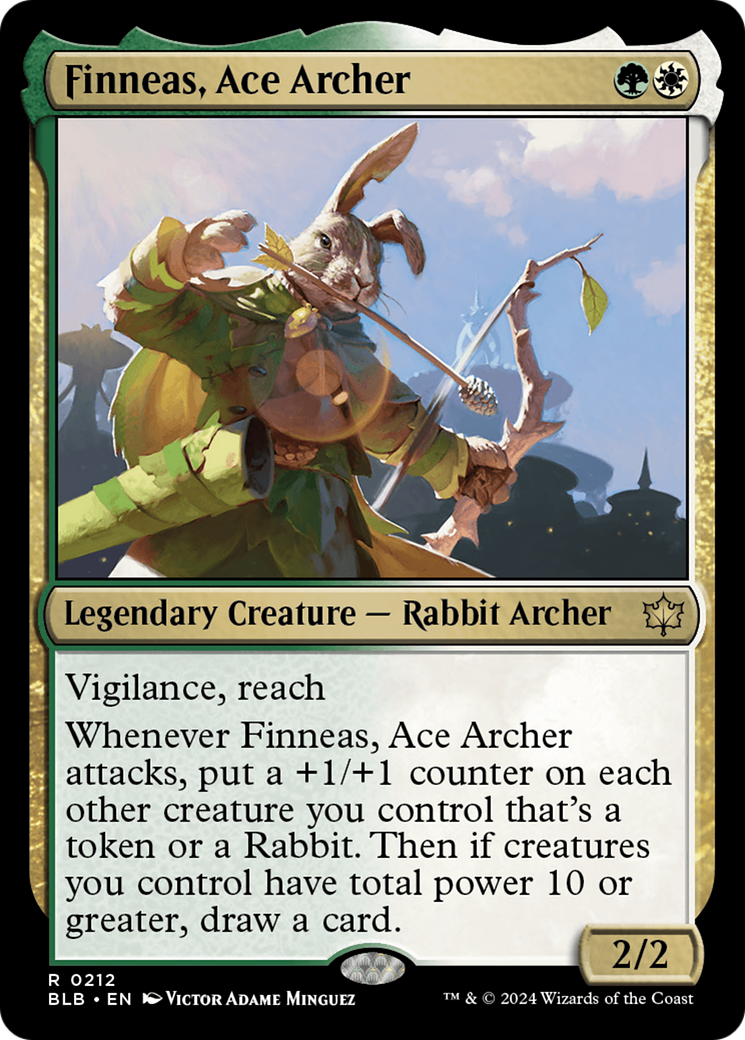 Finneas, Ace Archer [Bloomburrow] | Tabernacle Games