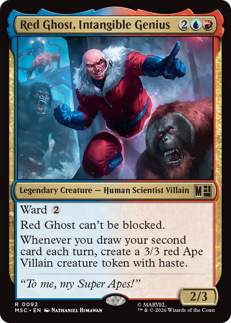 Red Ghost, Intangible Genius [Marvel Super Heroes Commander] | Tabernacle Games