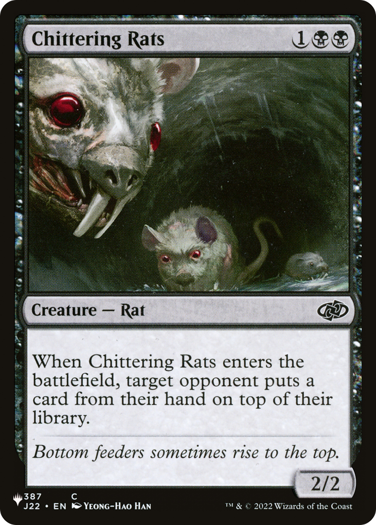 Chittering Rats [The List] | Tabernacle Games