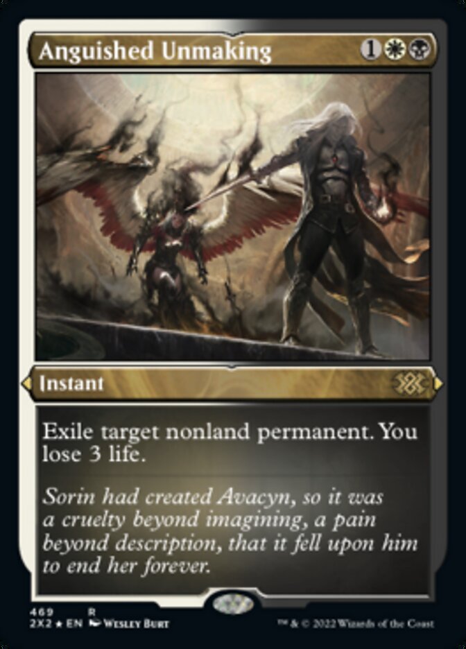 Anguished Unmaking (Foil Etched) [Double Masters 2022] | Tabernacle Games