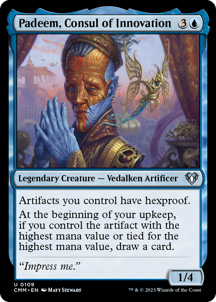 Padeem, Consul of Innovation [Commander Masters] | Tabernacle Games