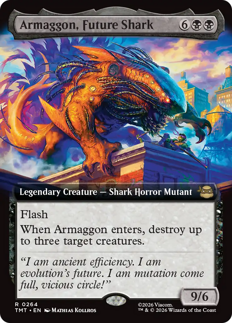 Armaggon, Future Shark (Extended Art) [Teenage Mutant Ninja Turtles] | Tabernacle Games