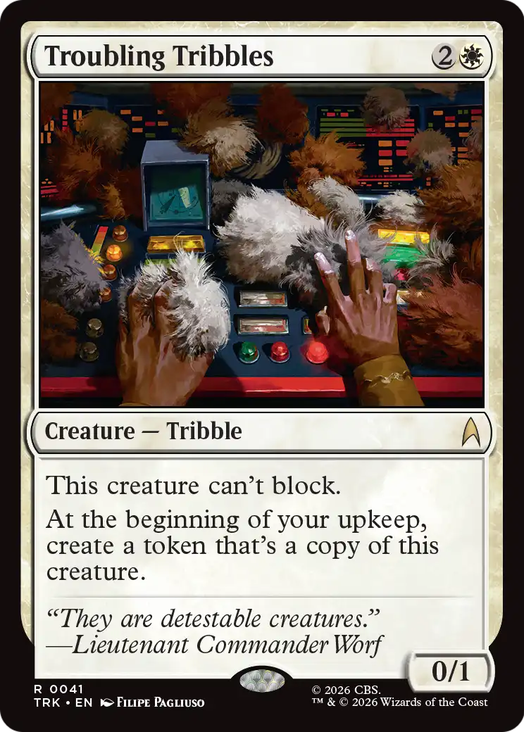 Troubling Tribbles [Star Trek] | Maze of Fitzroy