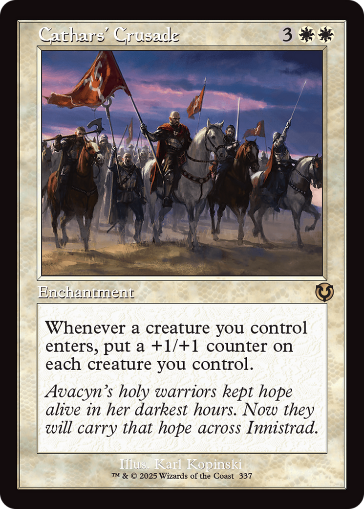 Cathars' Crusade (Retro Frame) [Innistrad Remastered] | Tabernacle Games