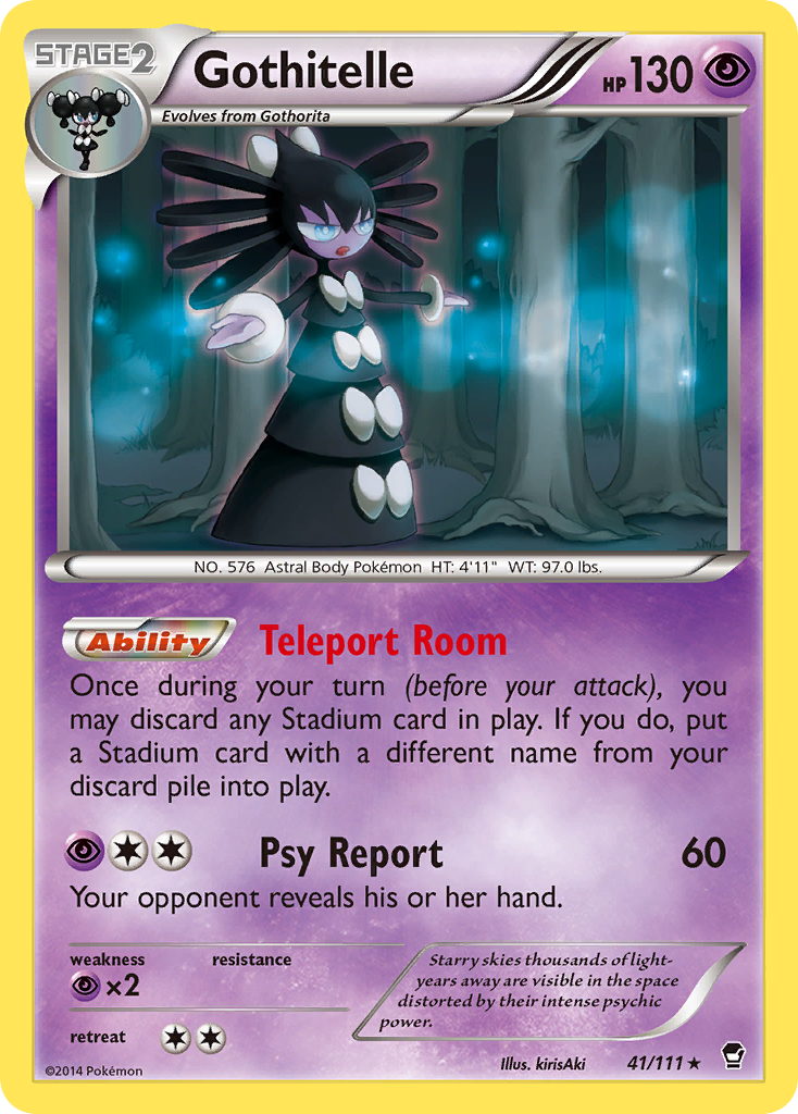 Gothitelle (41/111) [XY: Furious Fists] | Tabernacle Games