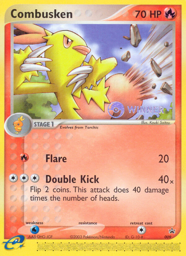 Combusken (009) [Nintendo: Black Star Promos] | Tabernacle Games