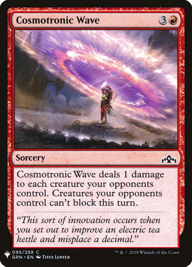 Cosmotronic Wave [Mystery Booster] | Tabernacle Games