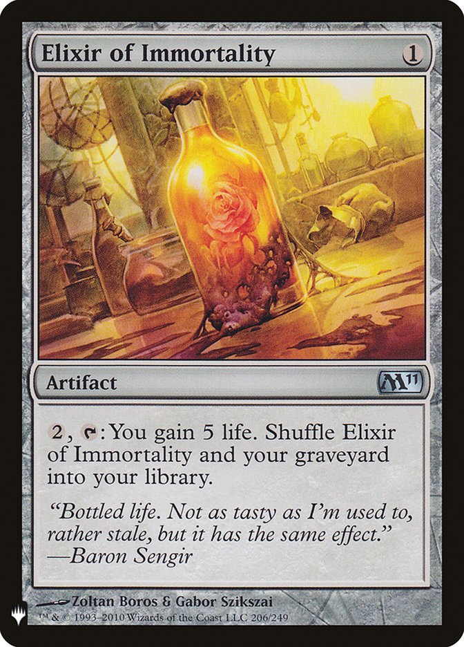 Elixir of Immortality [Mystery Booster] | Tabernacle Games