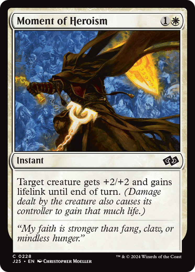 Moment of Heroism [Foundations Jumpstart] | Tabernacle Games