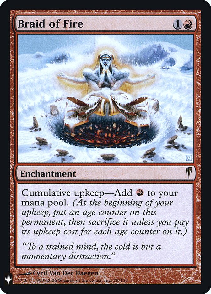 Braid of Fire [Mystery Booster] | Tabernacle Games