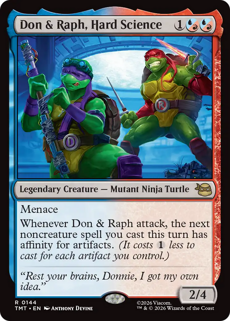 Don & Raph, Hard Science [Teenage Mutant Ninja Turtles] | Tabernacle Games