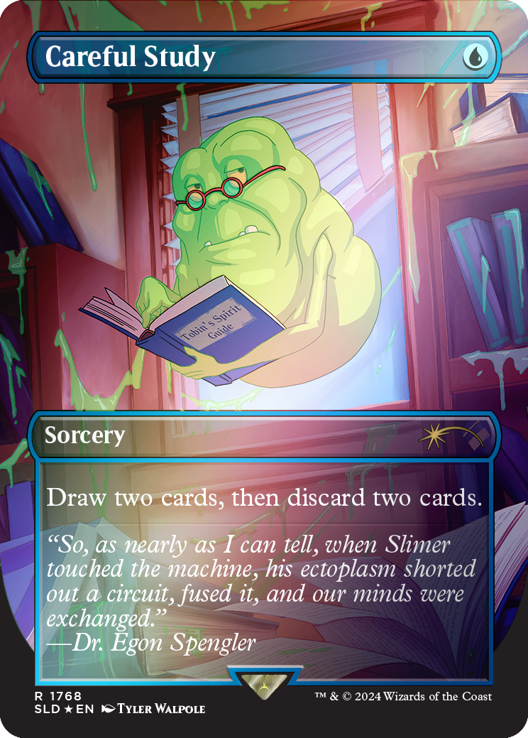 Careful Study (Rainbow Foil) [Secret Lair Drop Series] | Tabernacle Games