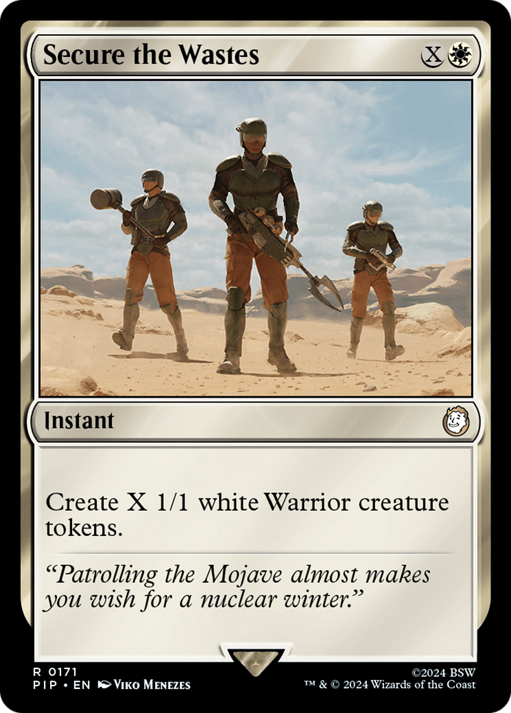 Secure the Wastes [Fallout] | Tabernacle Games