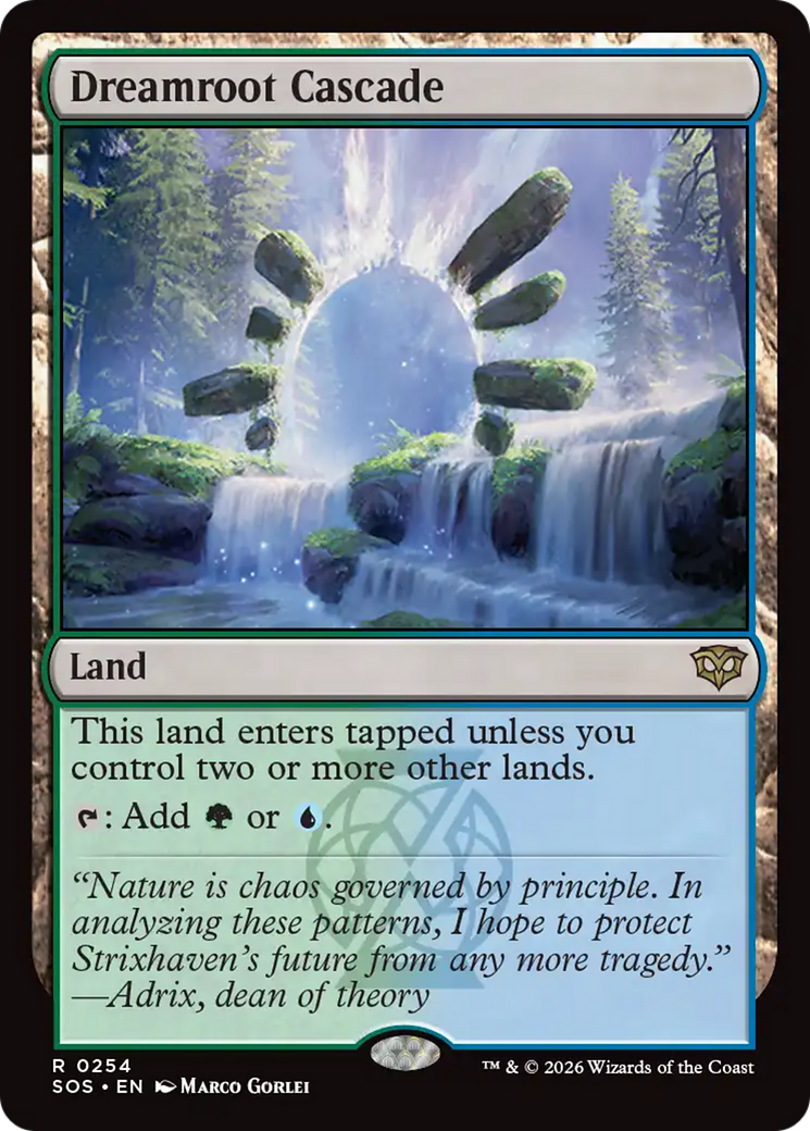 Dreamroot Cascade [Secrets of Strixhaven] | Tabernacle Games