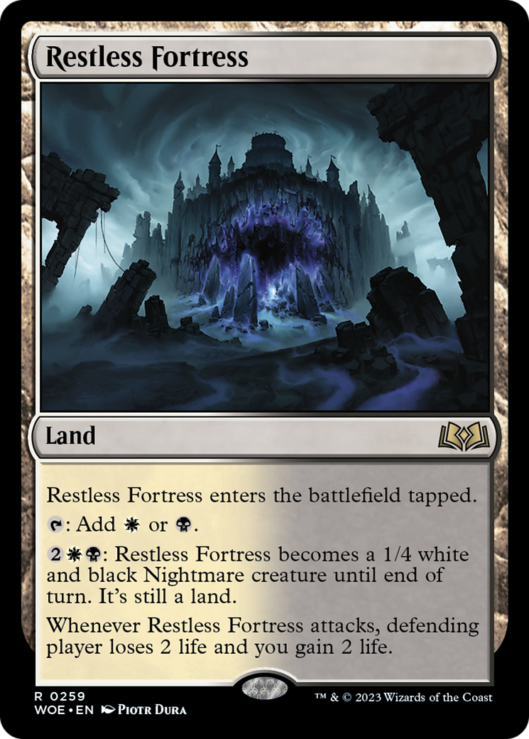 Restless Fortress [Wilds of Eldraine] | Tabernacle Games