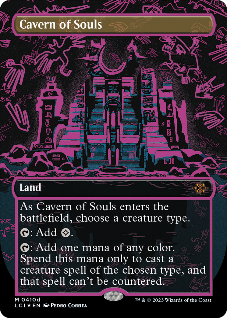 Cavern of Souls (0410d) (Borderless) [The Lost Caverns of Ixalan] | Tabernacle Games
