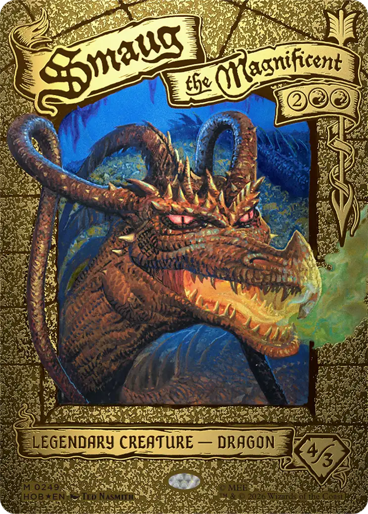 Smaug the Magnificent (Borderless) [The Hobbit] | Tabernacle Games