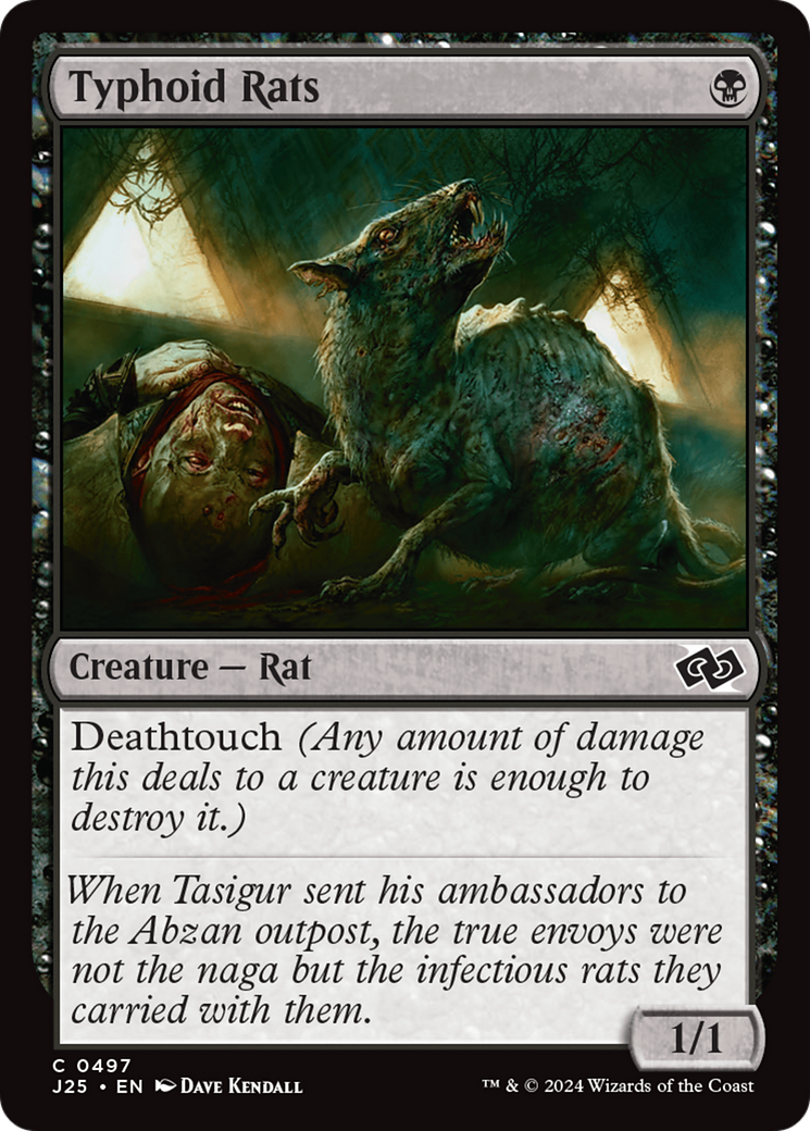 Typhoid Rats [Foundations Jumpstart] | Tabernacle Games