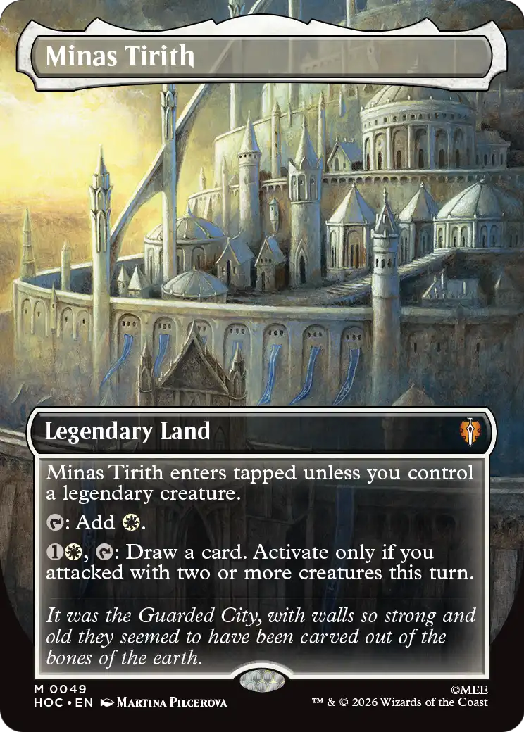 Minas Tirith (Borderless) [The Hobbit: Eternal-Legal] | Tabernacle Games