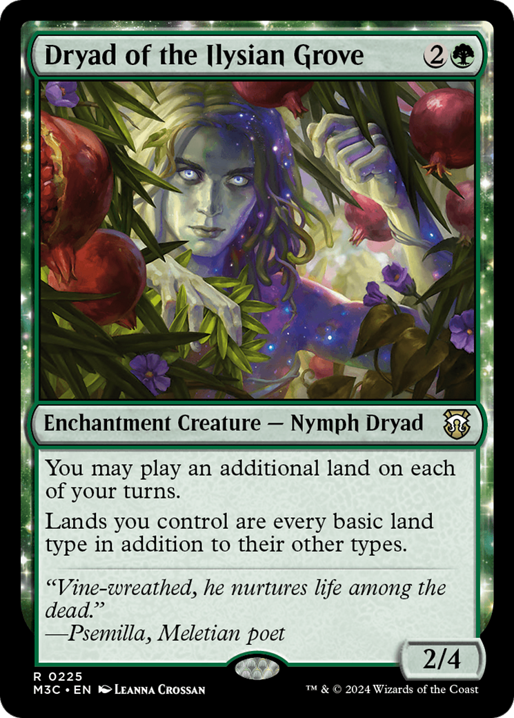 Dryad of the Ilysian Grove (Ripple Foil) [Modern Horizons 3 Commander] | Tabernacle Games